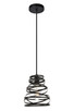 Elegant Lighting - LDPD3011 - One Light Pendant - Sybil - Matte Black