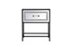 Elegant Lighting - MF73015BK - End Table - Beau - Black
