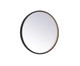 Elegant Lighting - MRE6024BK - LED Mirror - Pier - Black