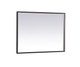 Elegant Lighting - MRE62736BK - LED Mirror - Pier - Black