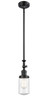 Innovations - 206-BK-G314-LED - LED Mini Pendant - Franklin Restoration - Matte Black