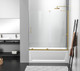 Elegant Lighting - TD444-6060BGD - Tub Door - Devon - Brushed Gold