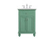 Elegant Lighting - VF12324VM-VW - Single Bathroom Vanity - Otto - Vintage Mint