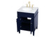 Park Avenue Single Bathroom Vanity (VF12524BL)