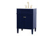 Park Avenue Single Bathroom Vanity (VF12524BL)