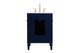 Park Avenue Single Bathroom Vanity (VF12524BL)