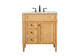 Elegant Lighting - VF12532NW - Single Bathroom Vanity - Park Avenue - Natural Wood