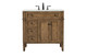 Elegant Lighting - VF12536DW - Single Bathroom Vanity - Park Avenue - Driftwood