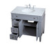 Park Avenue Single Bathroom Vanity (VF12536GR)