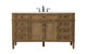 Elegant Lighting - VF12560DW - Single Bathroom Vanity - Park Avenue - Driftwood
