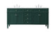 Elegant Lighting - VF12572DGN - Double Bathroom Vanity - Park Avenue - Green