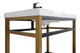 Raya Single Bathroom Vanity in Golden Black (173-VF14036GB)