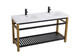 Raya Double Bathroom Vanity (VF14060DGB)