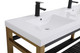 Raya Double Bathroom Vanity (VF14060DGB)