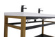 Raya Double Bathroom Vanity (VF14060DGB)