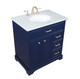 Americana Bathroom Vanity Set (VF15032BL)