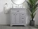 Americana Single Bathroom Vanity (VF15032GR)