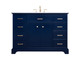 Elegant Lighting - VF15048BL - Bathroom Vanity Set - Americana - Blue