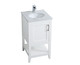 aubrey Single Bathroom Vanity (VF16018WH)