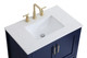 Aubrey Single Bathroom Vanity (VF16030BL)