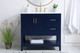 Aubrey Single Bathroom Vanity (VF16036BL)