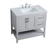 aubrey Single Bathroom Vanity (VF16036GR)