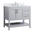 Aubrey Bathroom Vanity Set (VF16036GR-BS)