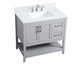 Aubrey Bathroom Vanity Set (VF16036GR-BS)