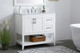 Aubrey Bathroom Vanity Set (VF16036WH-BS)