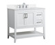 Aubrey Bathroom Vanity Set (VF16036WH-BS)