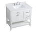 Aubrey Bathroom Vanity Set (VF16036WH-BS)