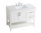 aubrey Single Bathroom Vanity (VF16042WH)