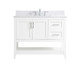 Elegant Lighting - VF16042WH-BS - Bathroom Vanity Set - Aubrey - White