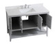Aubrey Bathroom Vanity Set (VF16048GR-BS)