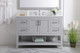 Aubrey Bathroom Vanity Set (VF16048GR-BS)