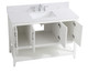 Aubrey Bathroom Vanity Set (VF16048WH-BS)