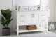 Aubrey Bathroom Vanity Set (VF16048WH-BS)
