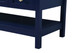 Ralph Vessel Sink Bathroom Vanity (VF16248BL)