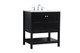 Theo Single Bathroom Vanity (VF16430BK)