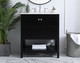 Theo Bathroom Vanity Set (VF16430BK-BS)
