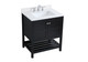 Theo Bathroom Vanity Set (VF16430BK-BS)