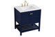 Theo Single Bathroom Vanity (VF16430BL)