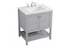Theo Single Bathroom Vanity (VF16430GR)