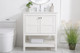 Theo Single Bathroom Vanity (VF16430WH)