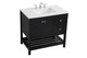 Theo Single Bathroom Vanity (VF16436BK)