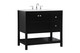 Theo Single Bathroom Vanity (VF16436BK)