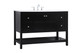 Theo Single Bathroom Vanity (VF16448BK)