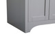 moore Single Bathroom Vanity (VF17036GR)