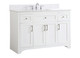 Moore Bathroom Vanity Set (VF17048WH-BS)