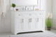 Moore Bathroom Vanity Set (VF17048WH-BS)